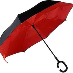 Febric C-Shaped Handle -Uv Protection Windproof Monsoon Rainy And Sun Umbrella For Outdoor And Car Use-picture-26