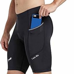 Compression Shorts Men ! Compression Underwear for Men Athletic Shorts with Pockets，Running Workout Fitness Shorts-picture-10