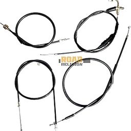 Road Religion Complete Cable Set compatible with Yamaha RX100 (Throttle, Clutch, Brake, and Speedometer Cables) - Heavy-duty Cables-image-66