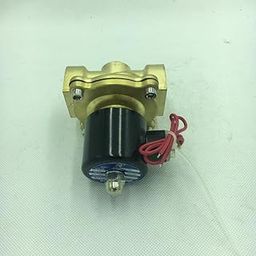 GAH DC24V/AC220V 1'' Brass Electric Solenoid Valve Water Air Gas Normal Closed AC220V-26