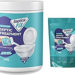 SEPTICK FIX Septic Tank Cleaner Powder I 3 months Pack for maintenance |Backflow, Removes Odour, Reduces Sludge, Septic Tank Cleaning Powder, Bio Septic Tank Bacteria | 250gms-image-37