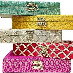 ACL Creations Engineered Wood Decorative Cash Box, Shagun Box, Gift Box, Jewellery Box, Money Box Envelop Wedding Gift Assorted Color (1)-image-72