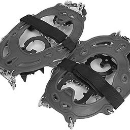 Anti Slip Spikes, Anti UV Shoe Spike Good Elasticity for Hiking for Climbing(Grey)-image-19
