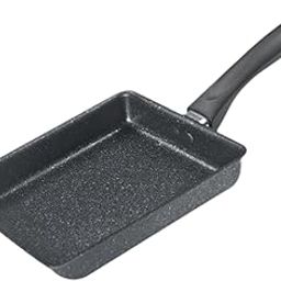 STYLEHEAVEN Egg Frying Pan Tool Tamagoyaki Japanese Omelette Pan for Kitchen Home Picnic Pan19x15cm BlackGrip|Home & Garden-image-68
