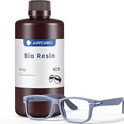 3IDEA ANYCUBIC Bio Resin, Odorless Standard Photopolymer Resin,Fast UV-Curing ABS Like Resin for 8K/10K/14K LCD 3D Printing (Grey, 1kg)-12