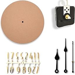 Epoxy Fusion 12 inch DIY Resin Clock Making kit, Round MDF Base (7mm Thick) for DIY Clocks and MDF Board for Resin Wall Clock (OSO)-94