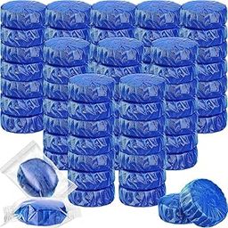 Herna creation Automatic Flush Toilet Bowl Cleaner Tablets, Bathroom Toilet Tank Cleaner, Powerful Cleaning Ball Toilet Blue Deep Clean Bubbles, Mild Lemon Scent (pack of 10)-image-29
