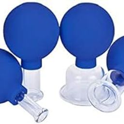 ACUTREE Glass Vacuum Massage Facial Cupping Set, 4 Pieces, for Face and Neck-image-105