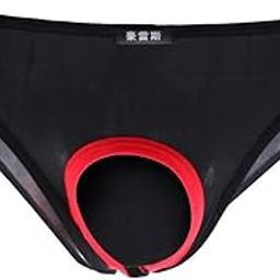 Mens Spandex Bikini Briefs Underpants Open Front Pants L Black | Clothing Shoes & Accessories | Mens Clothing | Underwear | 1 x Mens Open Brief Underwear-image-86