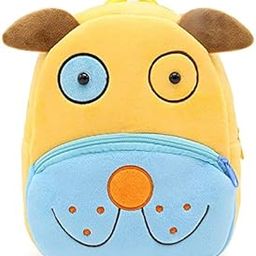 Cute Kids Backpack Toddler Bag Plush Animal Cartoon Mini Travel Bag for Baby Girl Boy 1-6 Years (Cute-Dog)-image-21