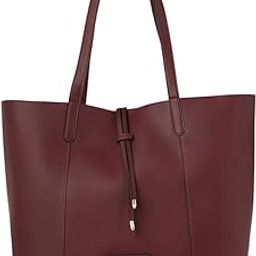 Women's Chic Tote Bag| Additional Wallet, Extra Space | Fits Upto 13 Inch Laptop | Office Bag for Work-image-61