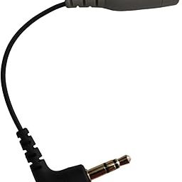 ELFOG TRRS to TRS Adapter - 3.5mm (Female) TRRS Microphone Adapter Cable to 3.5mm TRS (Male) for Cameras and Recorders-1
