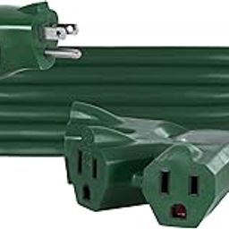 UltraPro - outdoor extension cord 25 ft 3 outlet extension cord outdoor extension cord 3 prong extension cord 125VAC multi outlet extension cord-image-36