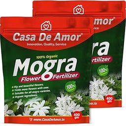Casa De Amor Organic Plant Fertilizer for Mogra (Jasmine) Plants, Water Soluble, Promotes Growth and Flowering (800 gm)-image-47