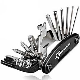 ROCKBROS 16-in-1 Pocket Multifunction Folding Bicycle Repair Tool for Mountain Road Bikes-31