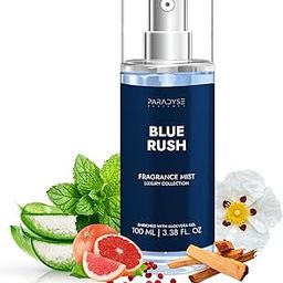 PARADYSE PERFUME™ Blue Rush- Body Mist for Men | Long-lasting freshness | Best gift for men | 100 ml-picture-3
