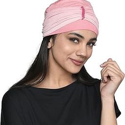 Women's Bamboo Viscose Iris Cap Free Cap Chemo Hair Loss (HS122_Multicolor)-image-3