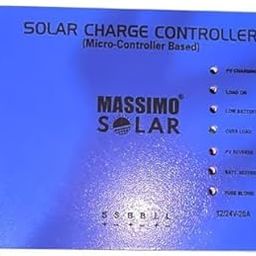 Solar Charge Controller, 20A, 12V/24V Battery Compatible, Microcontroller Based-image-87