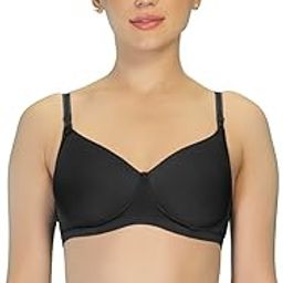Womens Padded T-Shirt Bra | Medium Coverage, Wire-Free Comfort, Detachable and Adjustable Straps, Made with Soft Fabric, Everyday Wear, Hook & Eye Closure, All Day Support – Lennon-image-37