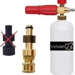 VELVON Heavy Duty Professional Foam Lance Bottle with Gun Adapter, Suitable for All Pressure Washer Models and Universal Fitting-image-49