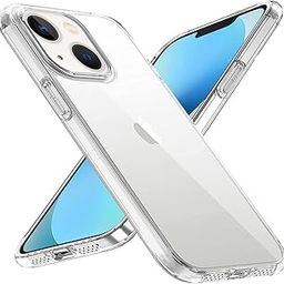 ZedGear Case for iPhone 13 Mini Silicone Case Clear Transparent Shockproof Scratch Resistant Protective Phone Soft Silicone Slim Cover for iPhone 13 Mini (Transparent)-image-91