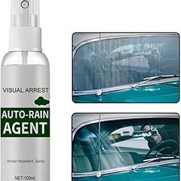 VISUAL ARREST Windshield Rain Water Repellent Spray Enhanced Visibility Nano Coating for Car Glass Hydrophobic Rain Guard Long-Lasting Anti-Rain Coating for Windshields & Mirrors - 100ml-18