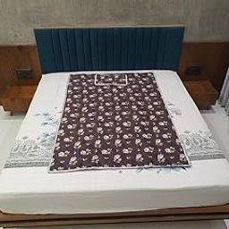 BIO Magnetic Mattress Protector with 1 Pillow (4X6 feet) Brown-image-97