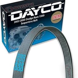 Dayco Main Drive Serpentine Belt Compatible with Dodge Ram 1500 3.7L 4.7L V6 V8 2002-2003-image-84