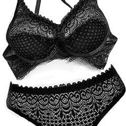 Womens Sexy Lingerie Set for Lace Lingerie Set for Honymoon, Bridal Bra Panty Set and Swimwear-image-93