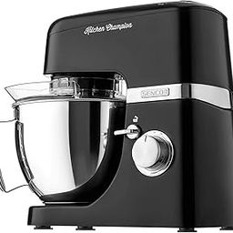 SENCOR STM 6359BK Stand Mixer | 1000W Heavy-Duty Motor with 6-Year Warranty | Full-Metal Body with Metal Gears | 3-Hub Design for Multi-Functional Mixing (Black, Pack of 1)-21