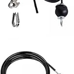 MERISHOPP®2X Fitness DIY Pulley Cable Machine System Biceps Strength Training Sports|Sporting Goods | Fitness Running & Yoga | Strength Training | Other Strength Training-image-61
