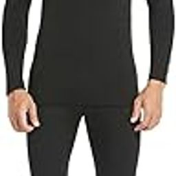 Thermal Underwear Set for Men Fleece Lined Base Layer Set Long Johns Base Layers Cold Weather Thickened Outdoor-image-24