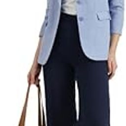 Linen Single Breasted Blazer-image-61