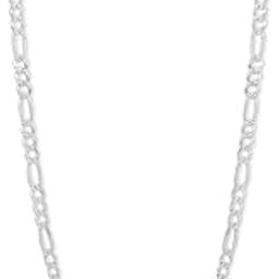 925 Sterling Silver Rhodium Plated Men's Chain | Gift for Men & Boys | With Certificate of Authenticity and 925 Hallmark-9