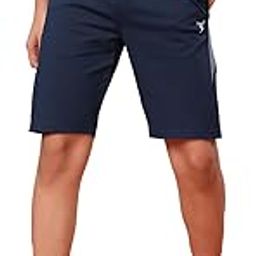 TECHNOSPORT Boy's Slim Fit Herringbone Shorts with Quick Dry, Anti Microbial Properties for Running, Sports & Regular Use-image-34