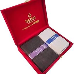 Fabrics Makers Men's Combo of Unstitched Poly Cotton Plain Shirt and Trouser Fabric Set - Gift Pack (Multicolour_Free Size)-picture-11