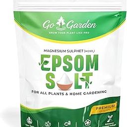 Go Garden Epsom Salt Magnesium Sulphate | Micro- nutrient for plants | Fertilizer For Plants Plant Growth Vegetables and Plant Nutrient Terrace Garden- 950 Kg-image-75