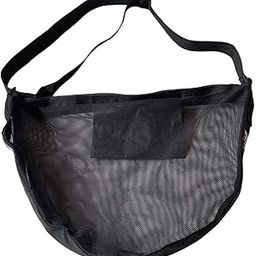 SAZ DEKOR Basketball Carry Bag Balls Holder ghtweight Storage Outdoor Ball Bags Mesh Black-picture-12
