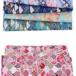 ATORSE Craft Kits 10pcs/Set Cotton Patchworks Fabrics Sewing Cloth DIY Clothes-Crafts- Fabric-image-22