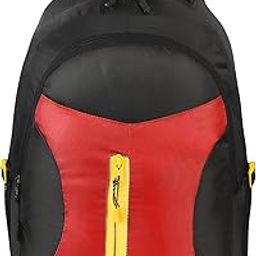 Laptop Backpack for Men And Women in Black And Red. More Volume, 3 zips, Stylish & Trendy College Bags, Water Resistant, Lightweight Bags for Office, Travelling. 30 litres. 17"-image-29