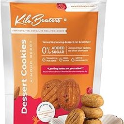 KILOBEATERS Keto Friendly Almond Berry Dessert Cookies Biscuits Snacks For Diet, With Sugar Free, No Maida, Zero Sugar & Zero Preservatives, (Pack Of 1),200 Gram-image-16