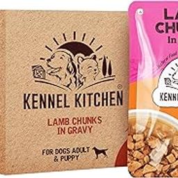 Kennel Kitchen Lamb Chunks in Gravy, 80g (Pack of 24) | Wet Dog Food for Adult & Puppy | Dog Food Gravy with Regionally Sourced Fresh Lamb | Free from Artificial Colours & Preservatives-image-22