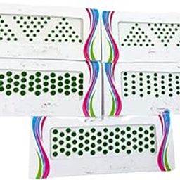 DMS RETAIL Forehead Green Bindi for Women Kumkum Bindi for Ladies Total 12 Packets (3-4 Different Sizes)-picture-43