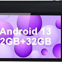 C idea 8 inch Portable Tablet, Android 13 Tablet PC with Blue Light Screen WiFi Dual Camera 32GB ROM +512GB Expanded HD IPS Safety Eye Protection for Kids and Adults（Black）-30