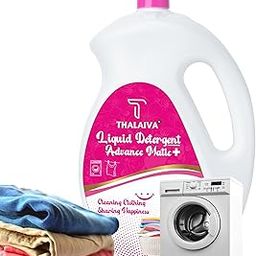 THALAIVA Essential Fluff Matic Liquid Detergent 5 Liter | Laundry Liquid Detergent for Washing Machine Advanced Formulated OCEAN Blue (Front Load | Top Load) (Free With 4+1 Liter) - 5 Litter-image-20