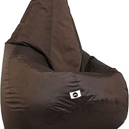 Amazon Brand - Umi. Classic Filled Bean Bag (with Beans)_Brown (XXXL)-image-41