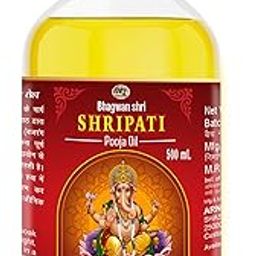 WQT - Bhagwan Shripati Pooja Oil 500 ML for Hindu Ritual Ceremony (Special Pooja Oil), Akhandjyot Poojan Oil 500 ML, Low Smoke Assurance-image-46