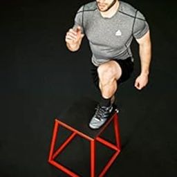 USI Plyo Box for Jumping Fitness Exercise Set Home Gym Workout Exercise Equipment Metal Platform Metal Plyo Box Metal Jumping Box Pack of 2-image-78