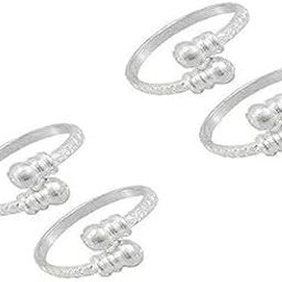 Adjustable Beaded Toe Rings for Women and Girls – Set of 2 Minimalist Traditional Foot Jewelry-image-11