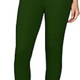 by Lux cozi Women's Solid Premium Cotton Lycra Kurtipant with Side Pocket | Regular Fit Elastic Waist Full Length Women Kurtipant | Free Size-picture-11